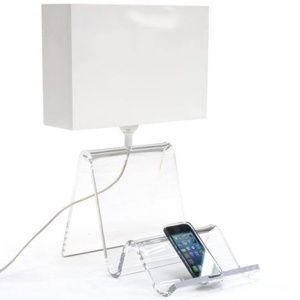 Acrylic Table Lamp/Phone & Tablet Holder